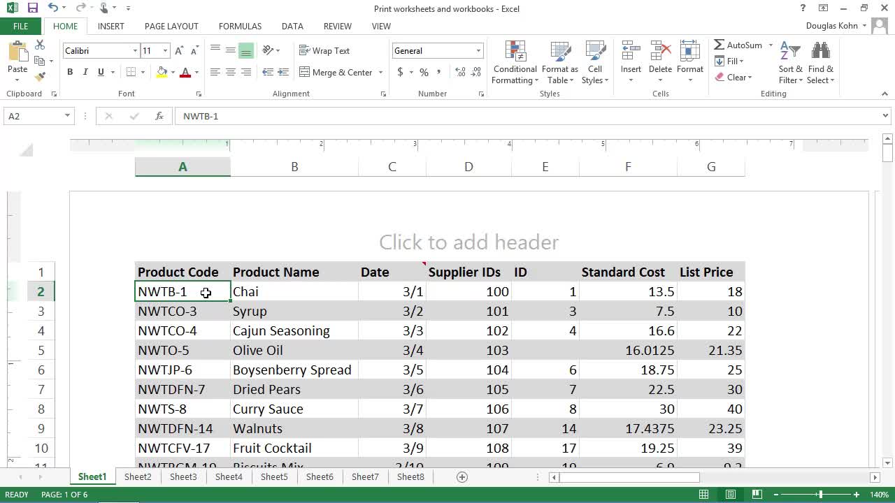 Sprint layout edit macros in excel