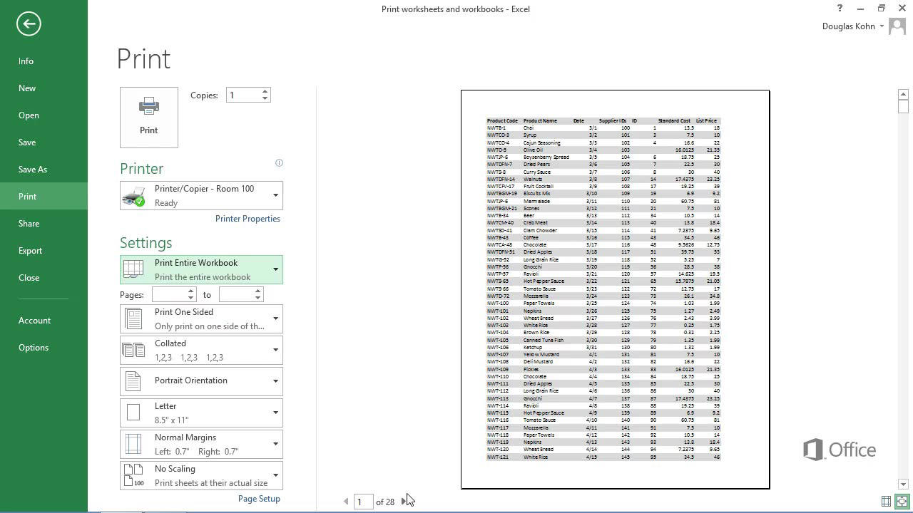 How To Print A Specific Page In Excel Printable Form Templates And 