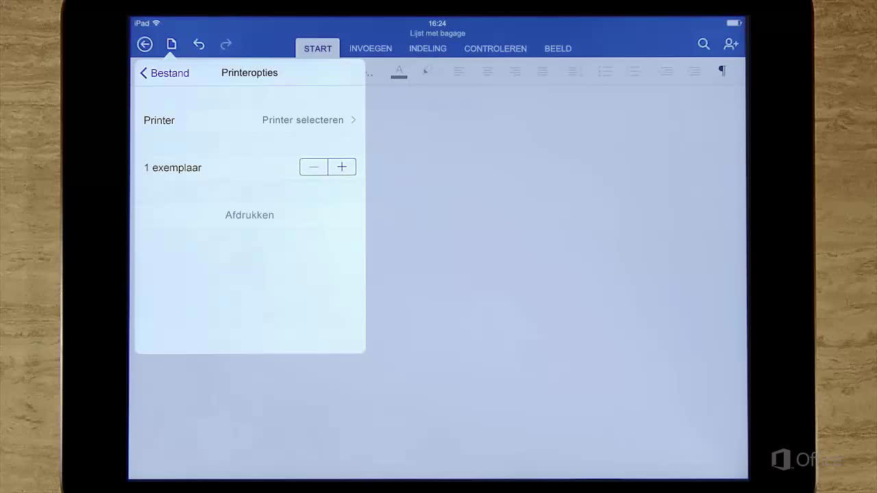 Rafflesia Arnoldi luister Ondenkbaar Video: Afdrukken in Word voor iPad - Microsoft Ondersteuning