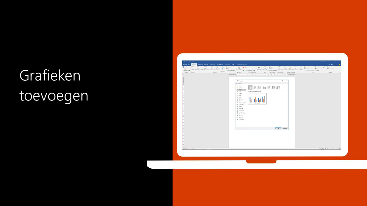Video: Grafieken toevoegen - Microsoft Ondersteuning