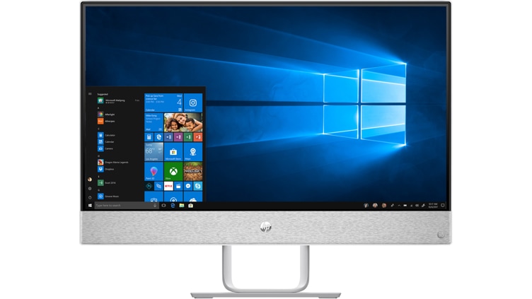 HP Pavilion 24-x021 24″ Touch All-in-One Desktop, 7th Gen Core i5, 8GB RAM, 1TB HDD + 16GB Intel Optane