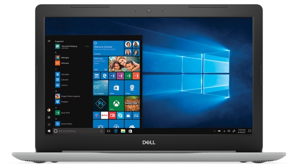 Dell Inspiron 15 i5570-5364SLV-PUS 15.6″ Touch Laptop, 8th Gen Core i5, 8GB RAM, 1TB HDD