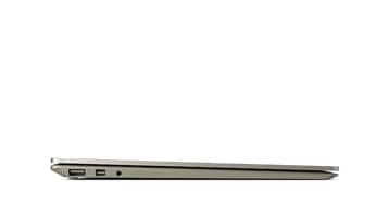 Grijsgouden Surface Laptop met gesloten deksel