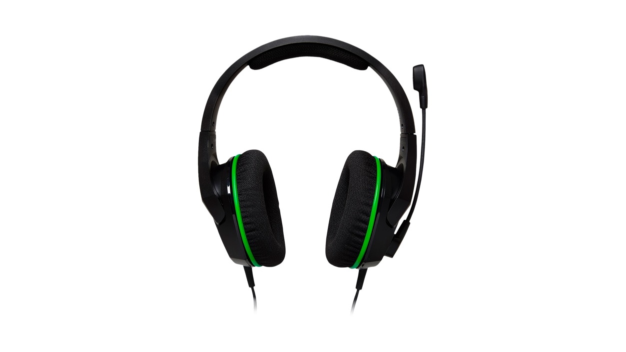 Front view of the Kingston HyperX CloudX Stinger Core Gaming Headset for Xbox One