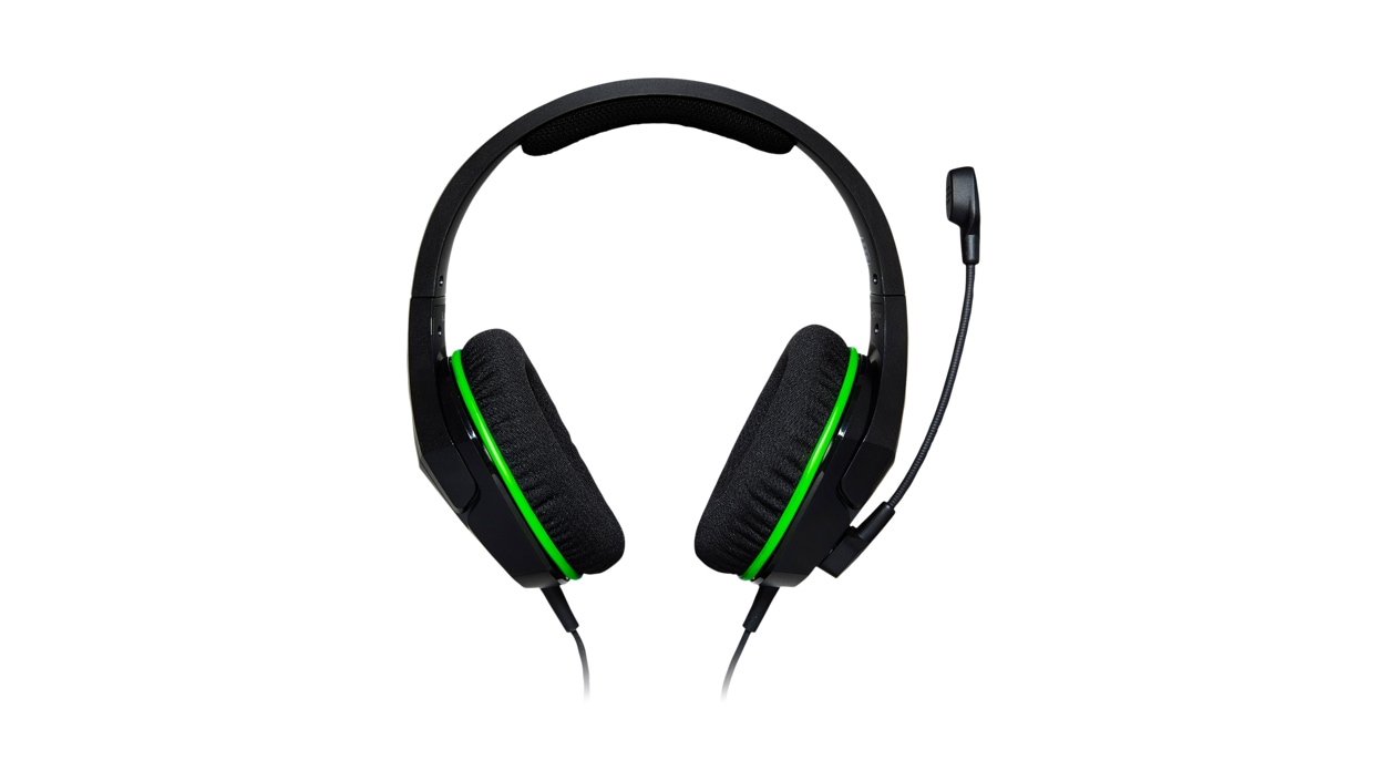 Front view of the Kingston HyperX CloudX Stinger Core Gaming Headset for Xbox One