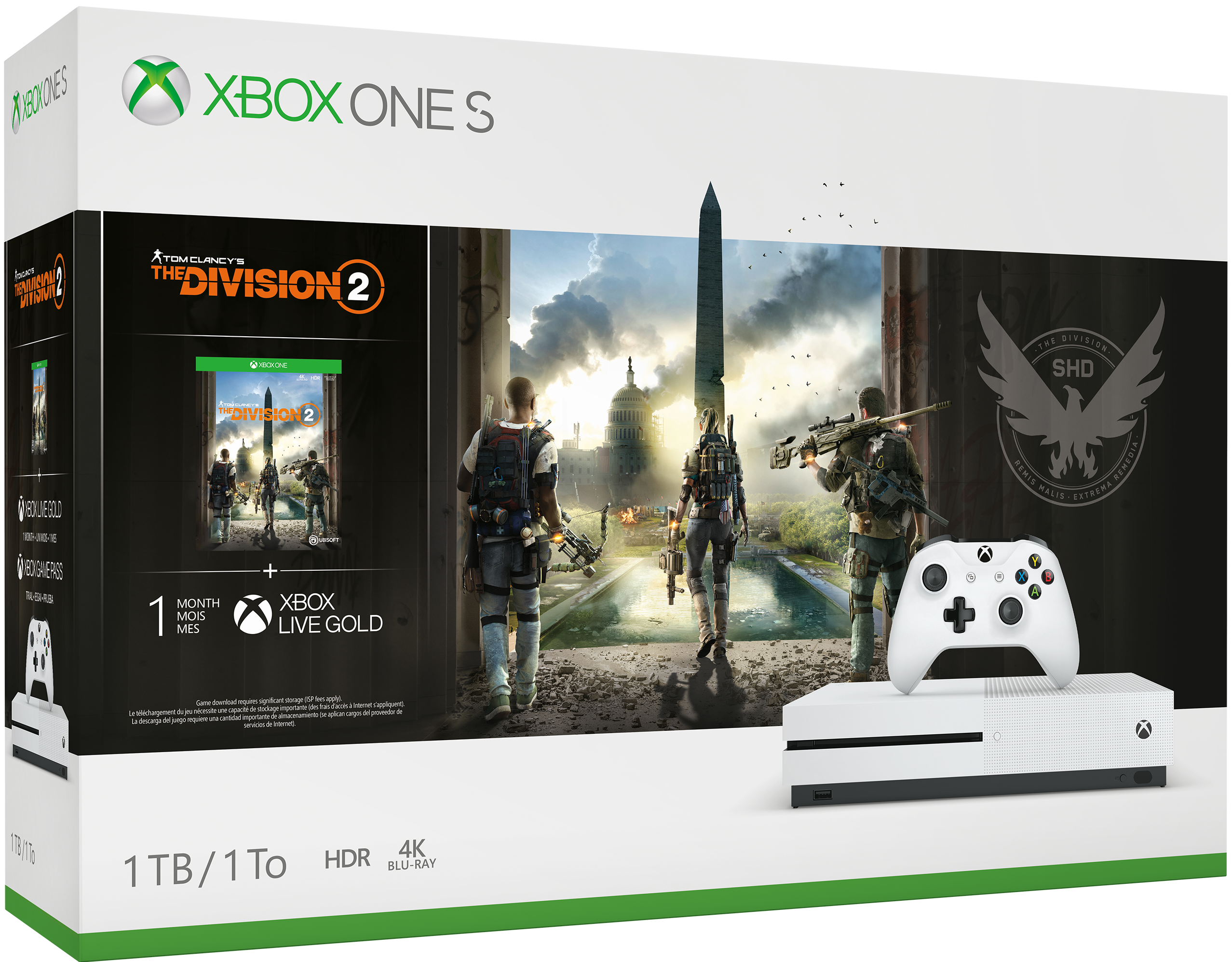 Xbox One S Tom Clancy's The Division 2 