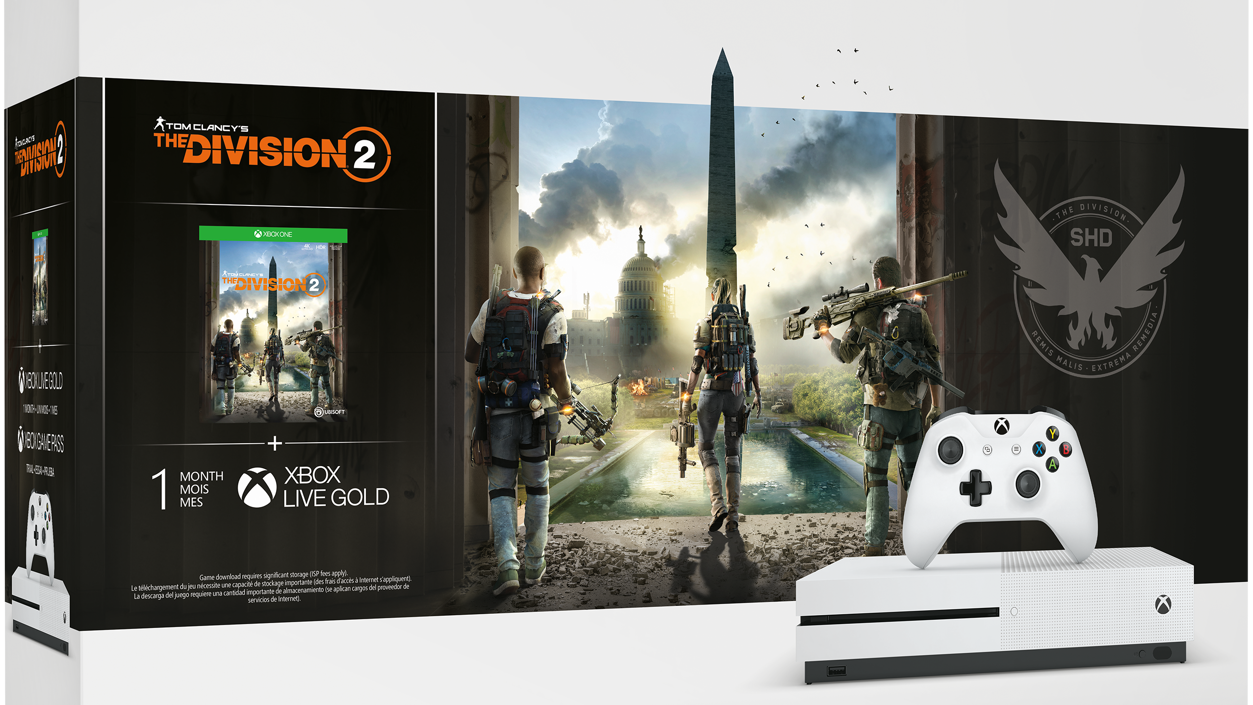 Xbox One S Tom Clancy's The Division 2 (1TB) – Xbox One