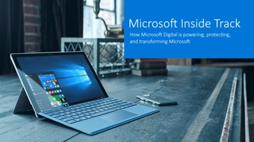 Providing modern data transfer and storage service at Microsoft with Microsoft Azure