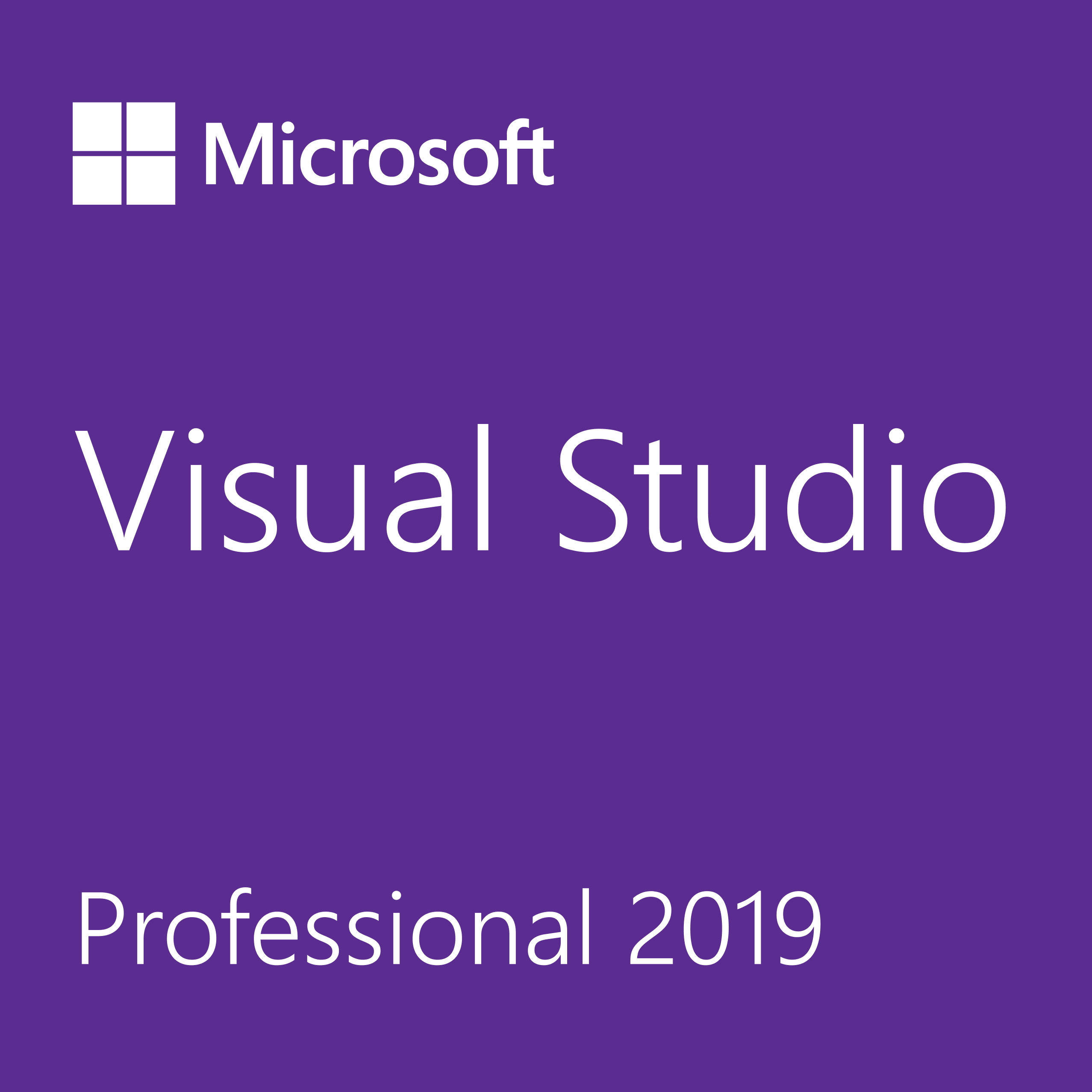 ＜マイクロソフト＞ Visual Studio Professional 2019