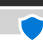 Graphic icon representing an app window overlapped by a shield