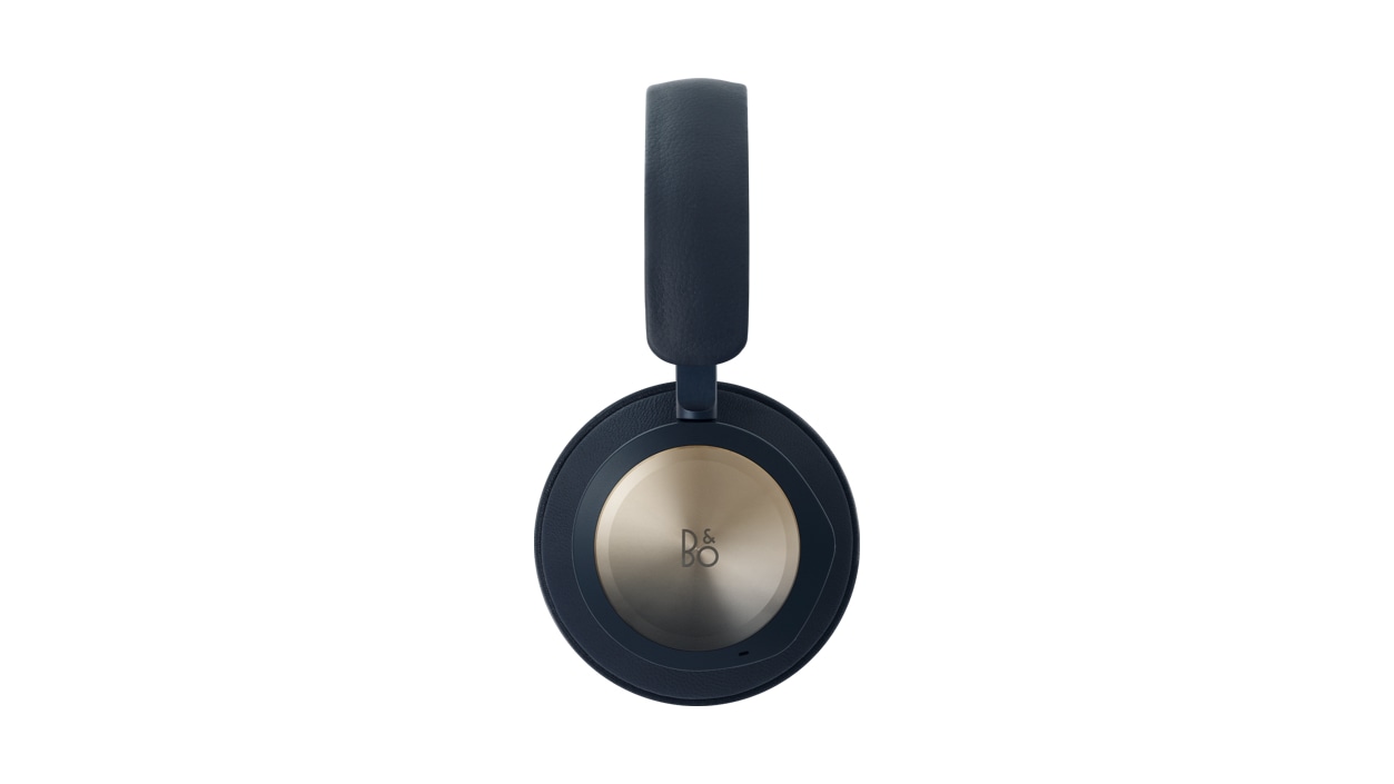 Casque Beoplay Portal Navy, vue latérale.