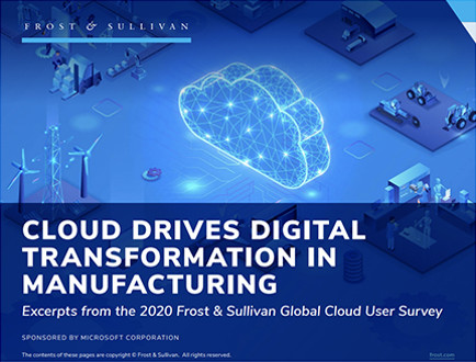 Transformation numérique dans l’industrie via le Cloud. 