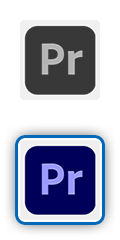 شعار Adobe Premiere