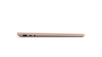 Surface Laptop 4 in sandstone closed from the side