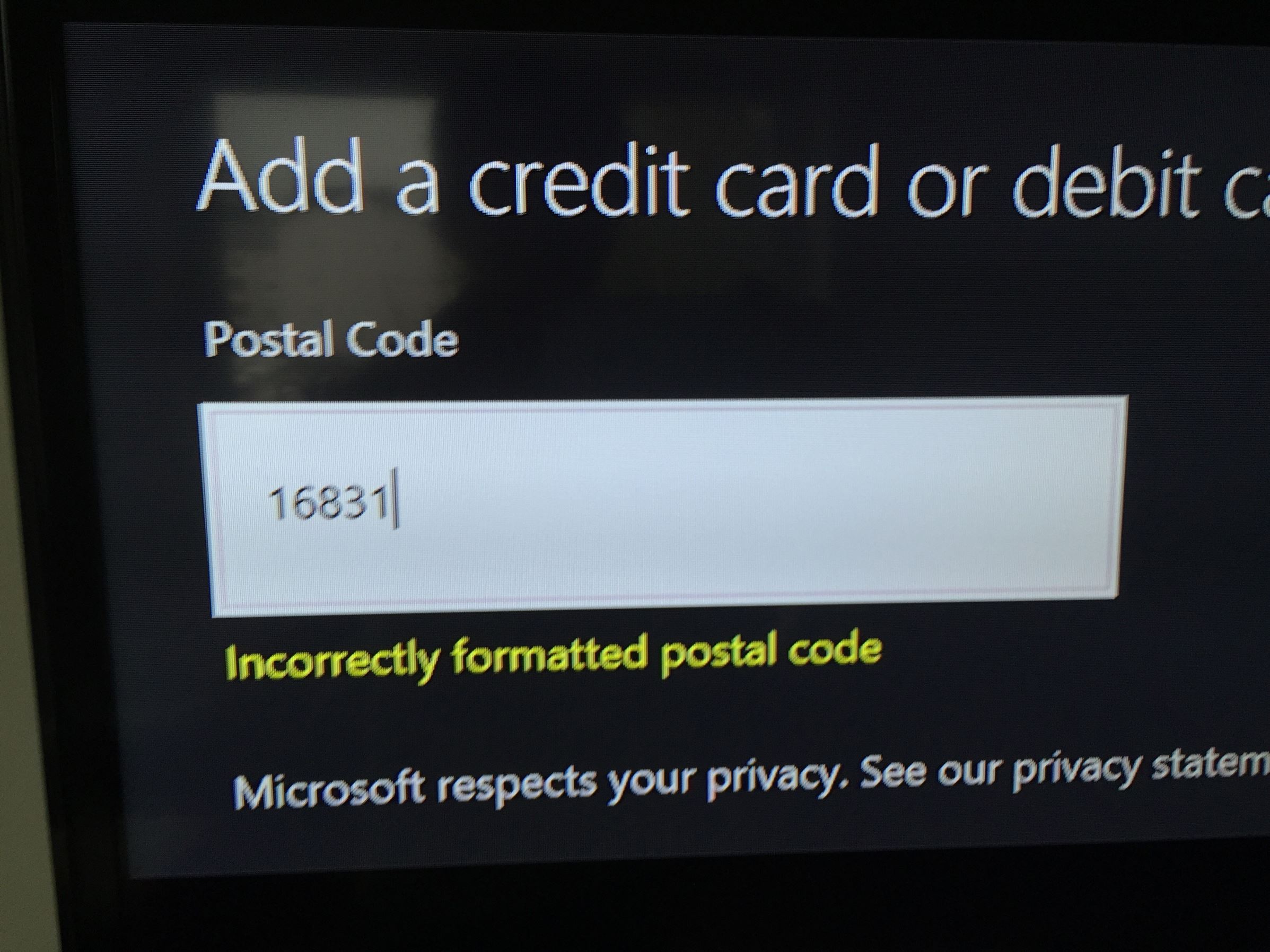 incorrectly-formatted-postal-code-microsoft-community