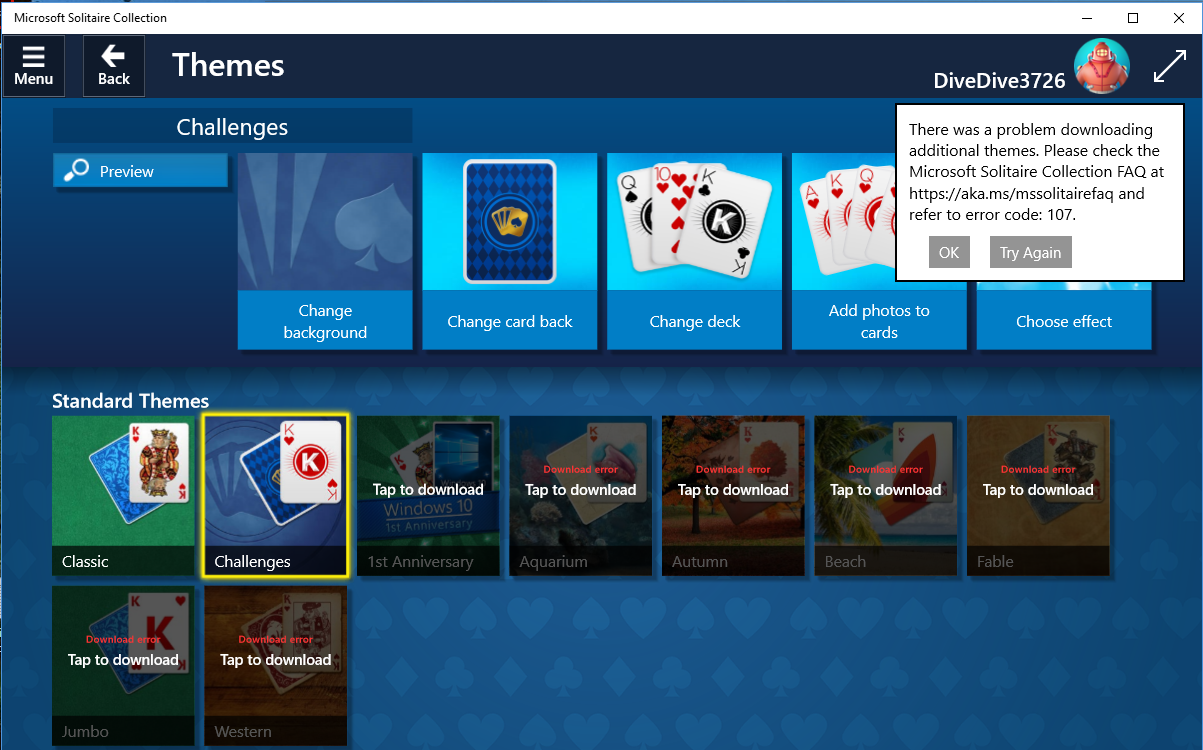 Windows solitaire collection
